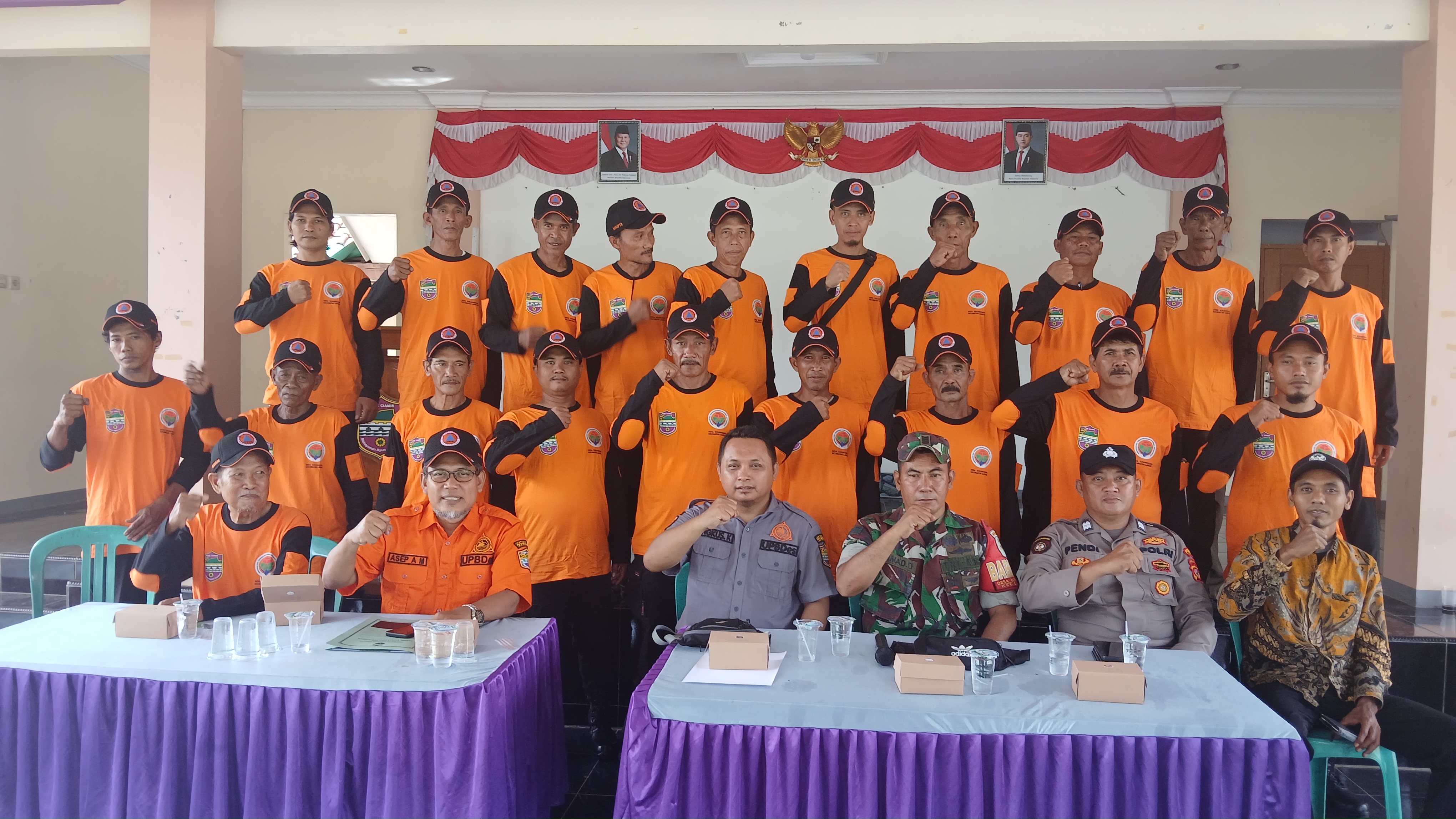 Pelatihan Tanggap Bencana  Di Desa Sukanagara TA.2024 Demi Membangun Ketangguhan Bersama